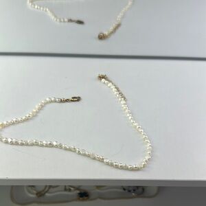 Elegant White Pearl Necklace